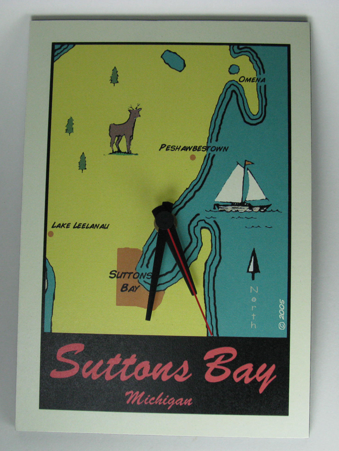 Suttons Bay Clock